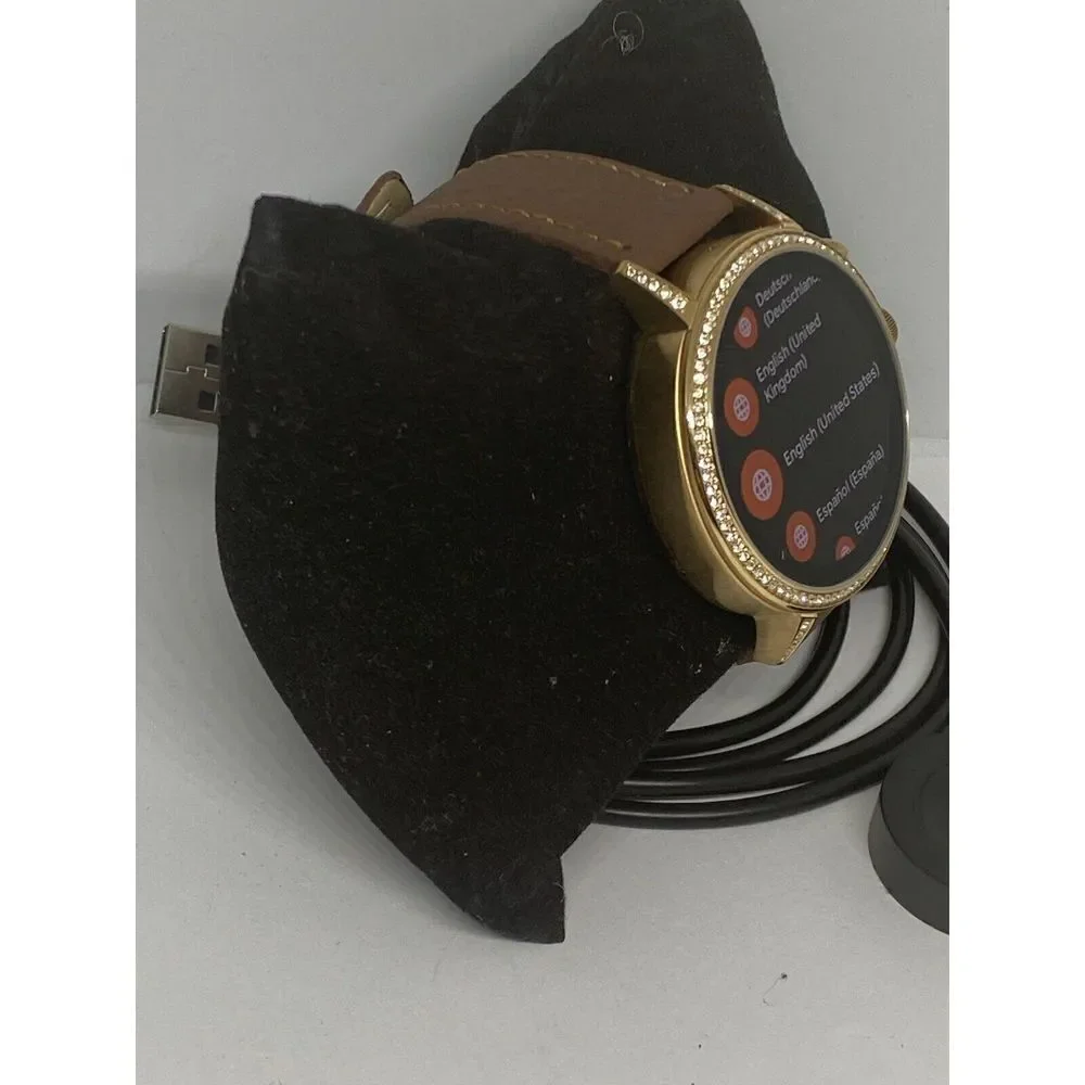 Fossil Gen 4 Authentic Digital Dial Smart Watch Custom Band FTW6011 AB70